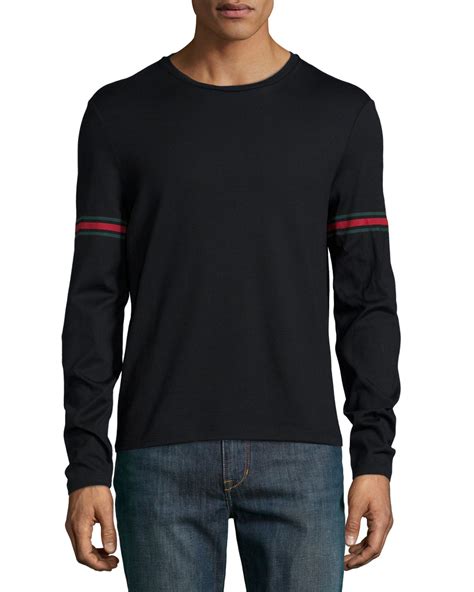 gucci long sleeve button up|Gucci long sleeve t shirt.